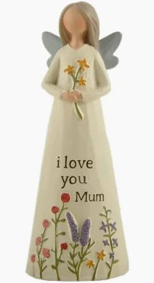 Mum Angel with Flowers