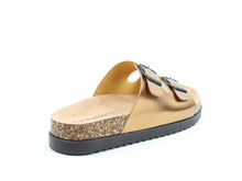 Load image into Gallery viewer, Totnes Double Buckle Slider- Old Gold- Heavenly Feet