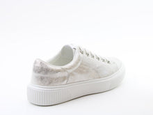 Load image into Gallery viewer, Feather Shimmer Trainer - Silver - Heavenly Feet