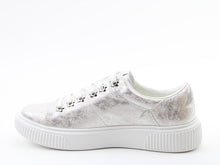 Load image into Gallery viewer, Feather Shimmer Trainer - Silver - Heavenly Feet