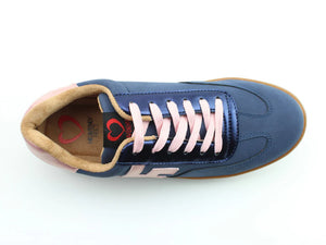 Madison Trainer - Navy/Pink - Heavenly Feet