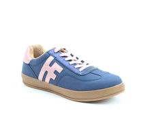 Load image into Gallery viewer, Madison Trainer - Navy/Pink - Heavenly Feet