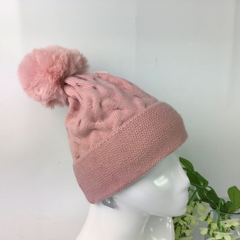 022-PomPom Hat- Pink