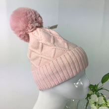 Load image into Gallery viewer, 034-PomPom Hat-Baby Pink