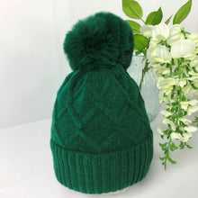 Load image into Gallery viewer, 034-PomPom Hat-Green