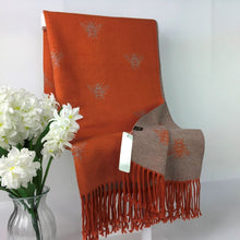 Load image into Gallery viewer, 2105-001- Bee Scarf-Orange