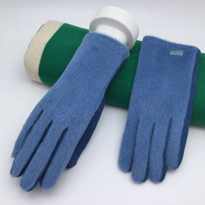 180- Two Tone Gloves- Navy