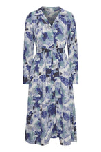 Load image into Gallery viewer, 0895 Fransa Button Print Dress