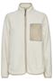 0887 Fransa Fleece Jacket- Birch
