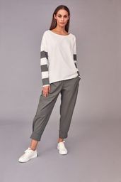101 Naya Cuff Trousers - Army Green