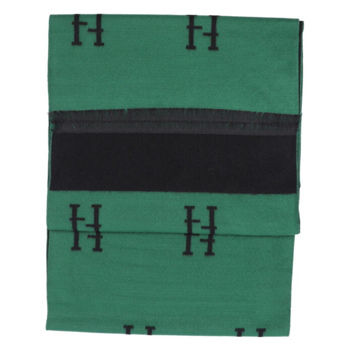 1035308- Mens H Scarf Green- Zelly