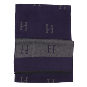 1035314- Zelly Navy Mens H Scarf