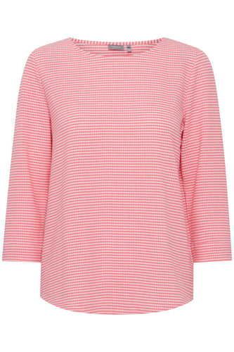0113- Pink Long Sleeve T-Shirt- Fransa