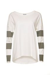 119 Naya Stripe Jumper - Green