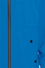 Load image into Gallery viewer, 2033- Hooded Longline Jacket- Blue- Fransa