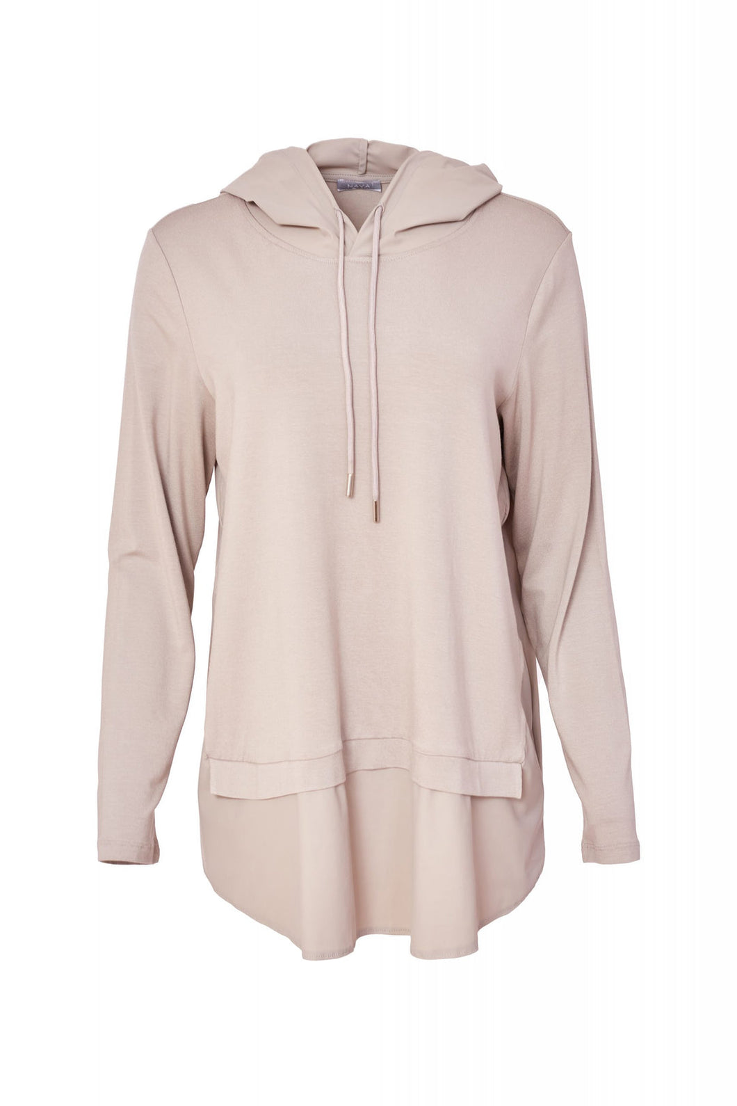 22125- Naya Hooded Top- Stone