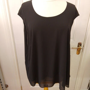 168- Personal Choice Sleeveless Top- Black