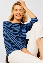 Load image into Gallery viewer, 318453- Navy Stripe Top - Cecil