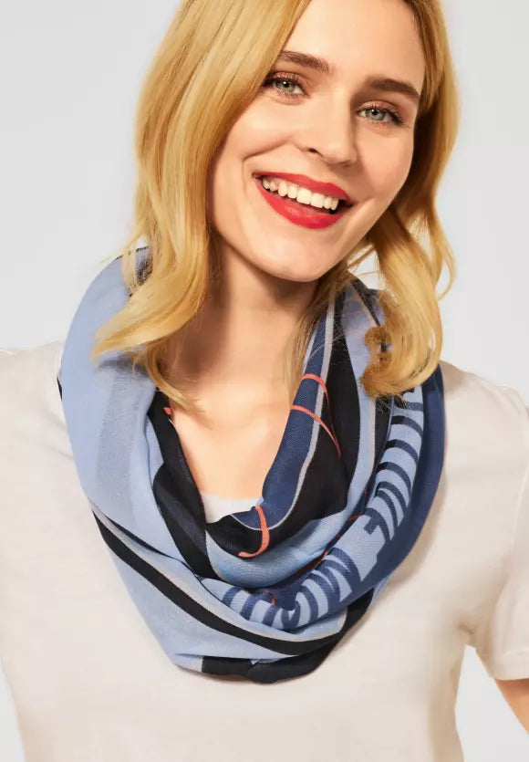 571909 - Blue Loop Scarf - Street One