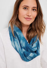 Load image into Gallery viewer, 572098- Teal Tie Dye Loop Scarf - Cecil