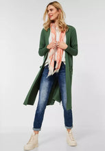Load image into Gallery viewer, 318494 - Long Green Cardigan - Street One