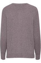 Load image into Gallery viewer, 0857- Plum knit jumper- Fransa
