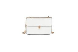 2123 Chain Handle Crossbody-White