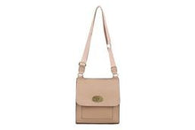Load image into Gallery viewer, 21601- Flap Over Crossbody Bag-Beige
