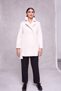 22146- Patch Pocket Coat- Ora