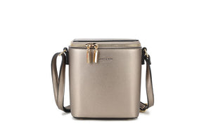 23338 Box Style Crossbody-Pewter