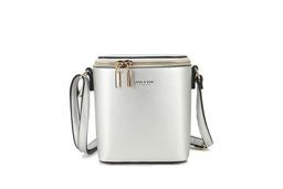 23338 Box Style Crossbody-Silver
