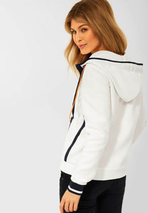 253376- Off White Structured Jacket- Cecil