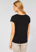 Load image into Gallery viewer, 318332- Black Tshirt - Street One