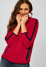 Load image into Gallery viewer, 301788- Red/Navy Sweatshirt- Cecil