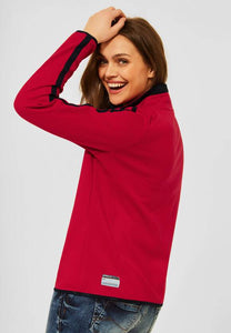 301788- Red/Navy Sweatshirt- Cecil