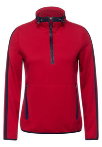 301788- Red/Navy Sweatshirt- Cecil