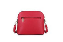 Load image into Gallery viewer, 31136 Crossbody Zip Front-Red