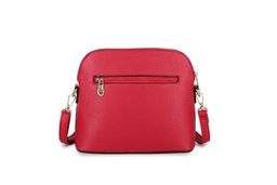 31136 Crossbody Zip Front-Red