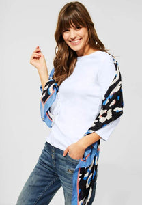 317389- Cecil Basic Top- White