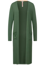 Load image into Gallery viewer, 318494 - Long Green Cardigan - Street One