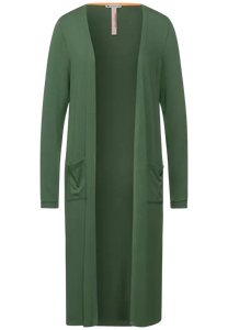 318494 - Long Green Cardigan - Street One