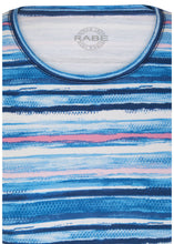 Load image into Gallery viewer, 111356- Stripe Round-neck Top-Rabe