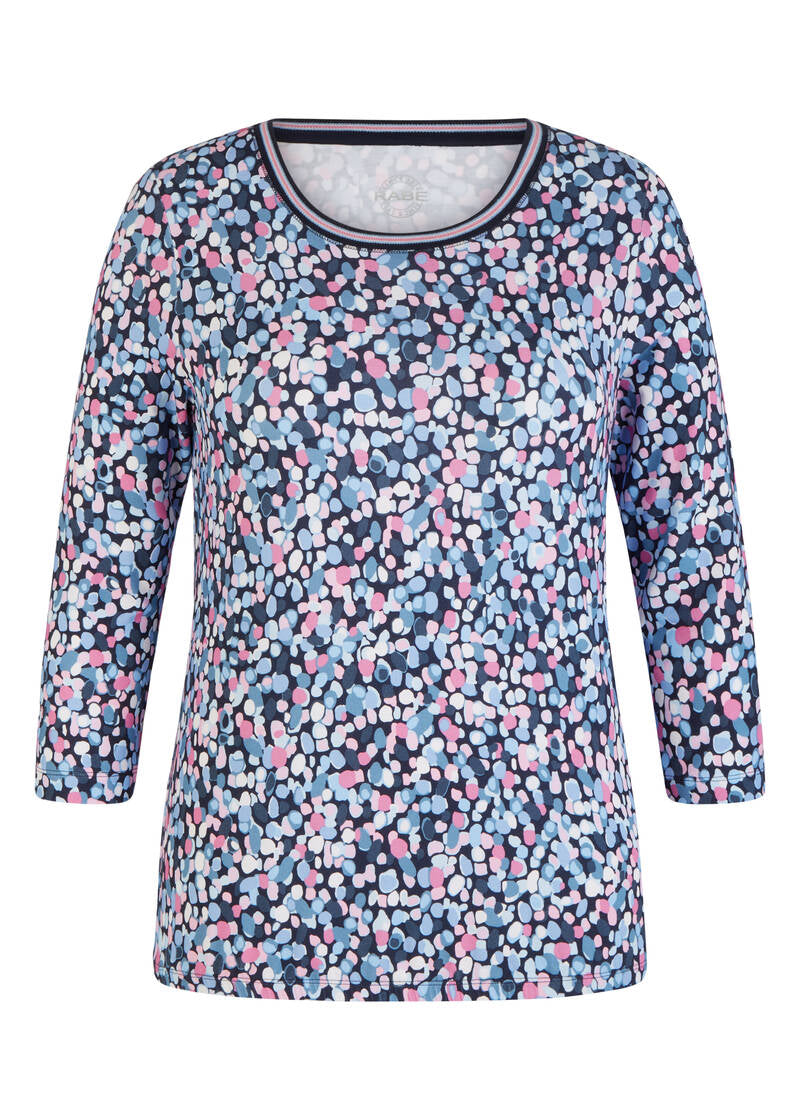 111357-Spot Round-neck Top-Rabe