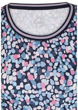 Load image into Gallery viewer, 111357-Spot Round-neck Top-Rabe
