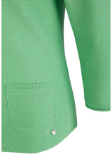 Load image into Gallery viewer, 114601- Green V-Neck Jumper- Rabe