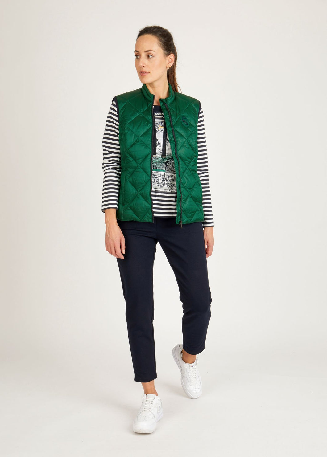 122870- Green Gilet - Rabe