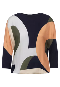 317456-Printed Matmix Top - Cecil