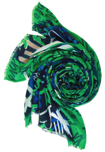 Load image into Gallery viewer, 571906- Green Print Scarf - Cecil