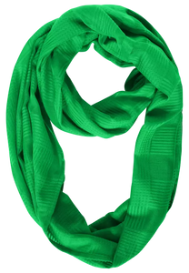 571904- Green Loop Scarf - Cecil