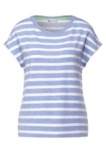 Load image into Gallery viewer, 318333-Blue Stripe T-Shirt - Street One